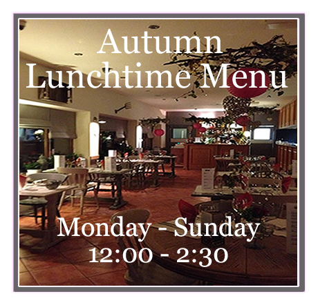 Riley's Autumn Lunchtime Menu image