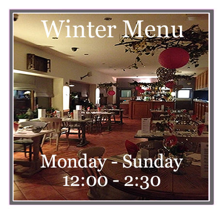 Riley's Winter Lunchtime Menu image